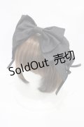 Starry by lilLilly / レースアップリボンバレッタ  ブラック H-25-10-14-1002-0-AC-KB-ZH