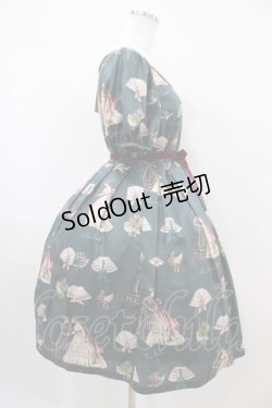 画像3: Leur Getter / Brilliant Lady袖付ワンピース M ロイヤルグリーン H-25-10-14-1015-LU-OP-KB-ZH