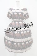 Leur Getter / Lace Icing Cookie袖付ワンピース  ブラック H-25-10-14-1016-LU-OP-KB-ZH