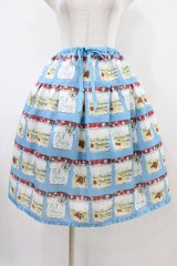 Emily Temple cute / 復刻JAM瓶スカート  サックス H-25-10-14-1017-ET-SK-KB-ZH