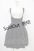PUNK RAVE / MODESTA BLACK PINAFORE SKIRT M ブラック H-25-10-14-1023-PU-SK-KB-ZH