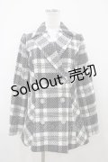 Rose Muse / tweed check jacket Free ブラック H-25-10-15-052-LO-JA-NS-ZH