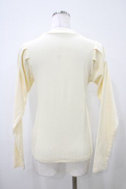画像2: F&A / プチハイネックパワショルテレコトップス Free アイボリー H-25-10-15-059-LO-TO-NS-ZH