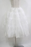 axes femme kawaii / ミディオーガンジーパニエ M オフ H-25-10-15-1025-AX-SK-NS-ZH
