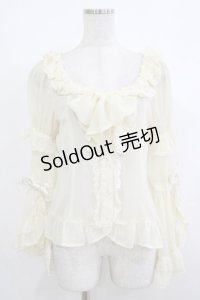 BABY,THE STARS SHINE BRIGHT / シフォンプリンセスドレスブラウス Free 生成り H-25-10-15-1028-BA-BL-NS-ZH