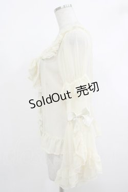 画像2: BABY,THE STARS SHINE BRIGHT / シフォンプリンセスドレスブラウス Free 生成り H-25-10-15-1028-BA-BL-NS-ZH