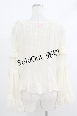 画像3: BABY,THE STARS SHINE BRIGHT / シフォンプリンセスドレスブラウス Free 生成り H-25-10-15-1028-BA-BL-NS-ZH