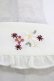 画像4: axes femme POETIQUE / リボン刺繍入りフリルブラウス M 生成り H-25-10-15-1029-AX-BL-NS-ZH (4)