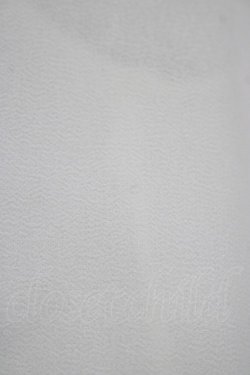 画像5: axes femme POETIQUE / リボン刺繍入りフリルブラウス M 生成り H-25-10-15-1029-AX-BL-NS-ZH