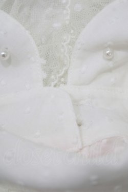 画像4: Angelic Pretty / 半袖宝石ブラウス(カットボイル) Free シロ H-25-10-15-1032-AP-BL-NS-ZH