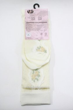 画像2: m petit by misako / ECAMOVKバラレースソックス  アイボリー H-25-10-15-1041-LO-ZA-NS-ZH