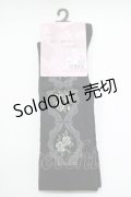 m petit by misako / ECAMOVKバラレースソックス  ブラック H-25-10-15-1042-LO-ZA-NS-ZH