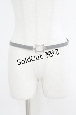 画像1: axes femme POETIQUE / カトラリースライドベルト  ブラック H-25-10-15-1045-AX-ZA-NS-ZH