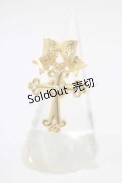 画像1: BABY,THE STARS SHINE BRIGHT / Juno’s Bouquetクロスリング Free ゴールド H-25-10-15-1046-BA-AC-NS-ZH