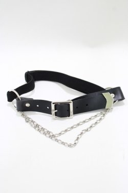 画像1: Amavel / Fleur de lis ガーターリング  ブラック H-25-10-15-1051-CA-ZA-NS-ZH