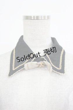 画像1: ALICE and the PIRATES / バニーガール付け衿  ブラック H-25-10-15-1052-PA-AC-NS-ZH