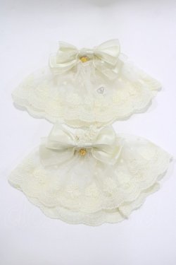 画像1: BABY,THE STARS SHINE BRIGHT / チュールレースのお袖とめ  生成り H-25-10-15-1053-BA-ZA-NS-ZH