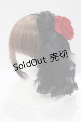 ALICE and the PIRATES / ロザリィ丸型ヘッドドレス  ブラック H-25-10-15-1058-PA-AC-NS-ZH