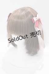 Amavel / アフタヌーンティーパーティリボンバレッタ  ピンク H-25-10-15-1064-CA-AC-NS-ZH