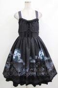 axes femme kawaii / トリックナイトワンピース M ブラック H-25-10-15-1005-AX-OP-NS-ZH