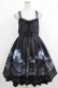 画像1: axes femme kawaii / トリックナイトワンピース M ブラック H-25-10-15-1005-AX-OP-NS-ZH (1)
