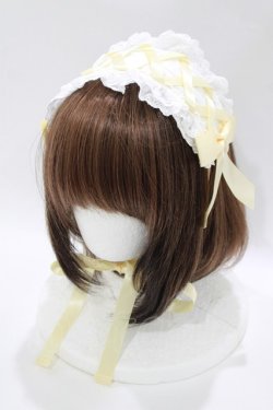 画像1: Amavel / Charme Bouquet ヘッドドレス  イエロー H-25-10-15-1072-CA-AC-NS-ZH