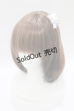 画像2: Ank Rouge / ぽんぽんティアラリボンクリップ  オフ H-25-10-15-1081-CA-AC-NS-ZH