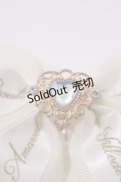 画像4: Amavel / Patisserie Porte Bonheurリボンクリップ  アイボリー/ピンク H-25-10-15-1082-CA-AC-NS-ZH