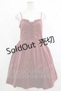 Ank Rouge / ベロアキャミワンピース M ボルドー H-25-10-15-1008-CA-OP-NS-ZH