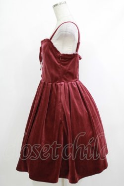画像2: Ank Rouge / ベロアキャミワンピース M ボルドー H-25-10-15-1008-CA-OP-NS-ZH