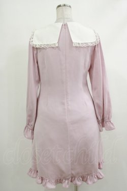 画像3: Ank Rouge / クロスワンポイントワンピース M ピンク H-25-10-15-1017-CA-OP-NS-ZH