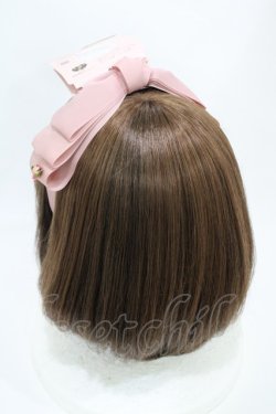 画像2: m petit by misako / NINA'sコラボ AM*NIリボンカチューシャ  ピンク H-25-10-15-001-LO-AC-NS-ZH