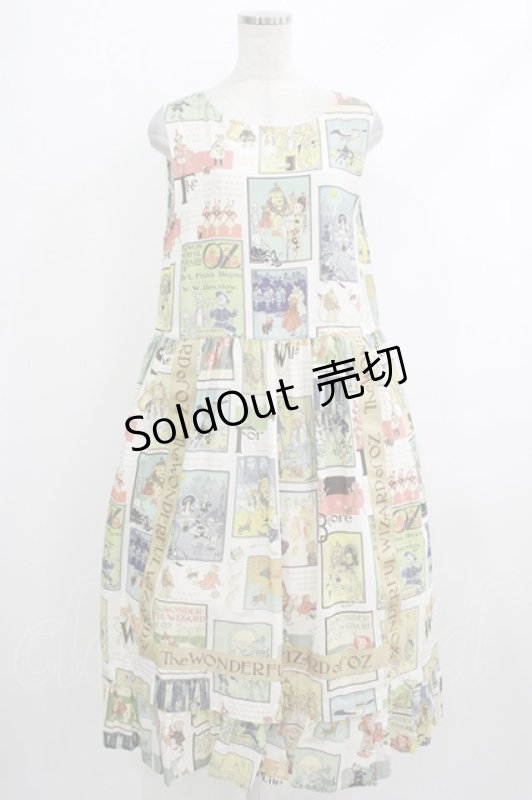 画像1: Jane Marple / The Wizard of Ozノースリーブドレス  アイボリー H-25-10-15-2001-JM-OP-KB-ZH (1)