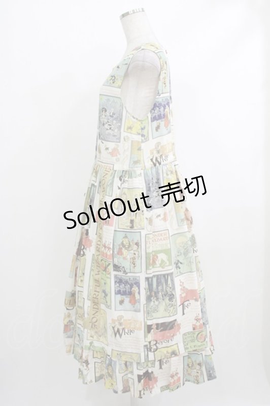 画像2: Jane Marple / The Wizard of Ozノースリーブドレス  アイボリー H-25-10-15-2001-JM-OP-KB-ZH (2)