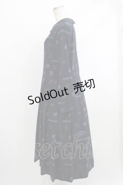 画像2: Jane Marple / Dormitory motifsドレス  ネイビー H-25-10-15-2002-JM-OP-KB-ZH