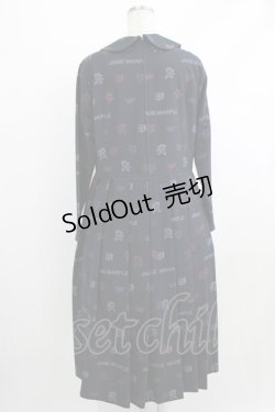 画像3: Jane Marple / Dormitory motifsドレス  ネイビー H-25-10-15-2002-JM-OP-KB-ZH