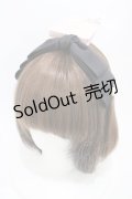 m petit by misako / NINA'sコラボ AM*NIリボンカチューシャ  ブラック H-25-10-15-002-LO-AC-NS-ZH
