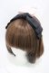 画像1: m petit by misako / NINA'sコラボ AM*NIリボンカチューシャ  ブラック H-25-10-15-002-LO-AC-NS-ZH (1)
