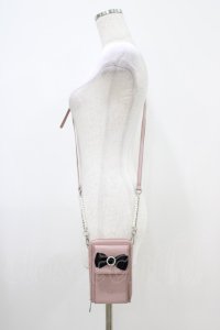 Lovely Tency / 眞白ありすコラボ/スマホショルダーバッグ  ピンク H-25-10-15-016-0-BG-NS-ZH