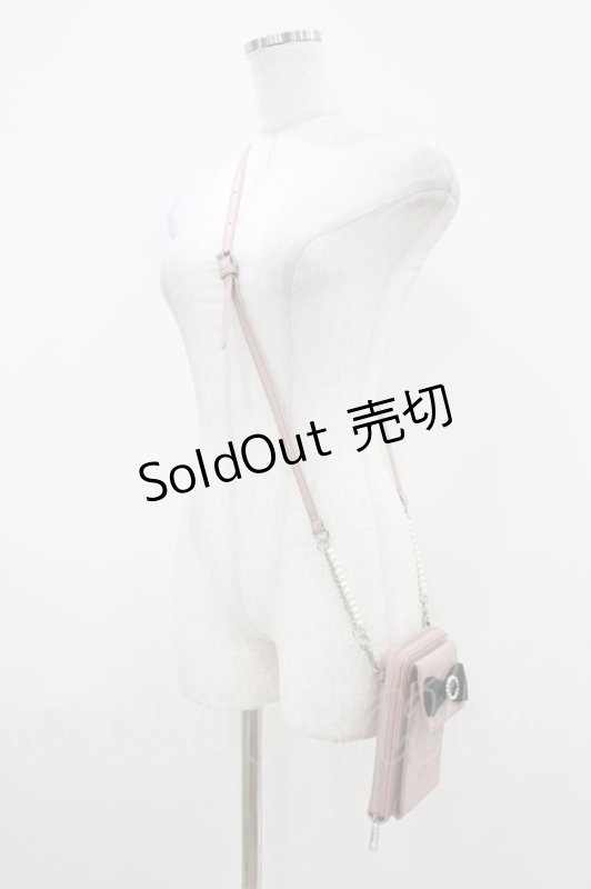 画像2: Lovely Tency / 眞白ありすコラボ/スマホショルダーバッグ  ピンク H-25-10-15-016-0-BG-NS-ZH (2)