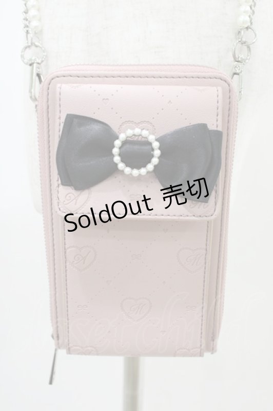 画像3: Lovely Tency / 眞白ありすコラボ/スマホショルダーバッグ  ピンク H-25-10-15-016-0-BG-NS-ZH (3)