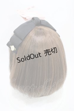 画像2: m petit by misako / NINA'sコラボ AM*NIリボンカチューシャ  ブラック H-25-10-15-002-LO-AC-NS-ZH