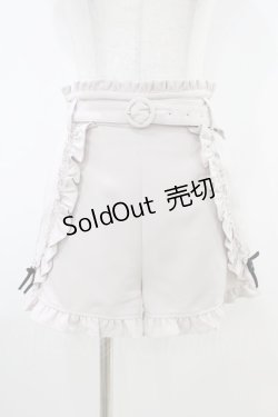 画像1: pium / フリルフルショートパンツ Free ベージュ H-25-10-15-024-0-PA-NS-ZH