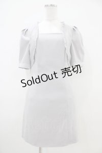 titty＆Co. / ボレロ風ワンピース Free グレー H-25-10-15-031-0-TO-NS-ZH