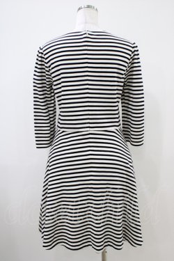 画像2: Franche Lippee / ボーダーワンピース M オフ H-25-10-15-033-LO-OP-NS-ZH