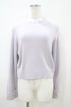 画像1: WILLSELECTION / パールニット M ラベンダー H-25-10-15-044-0-TO-NS-ZH