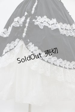 画像5: metamorphose / ケープ付きフリルジャンパースカート サイズ1 ブラック H-25-10-16-036-ME-OP-NS-ZH