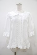 heavenlygarden / サマーブラウス Free オフ H-25-10-16-053-0-BL-NS-ZH