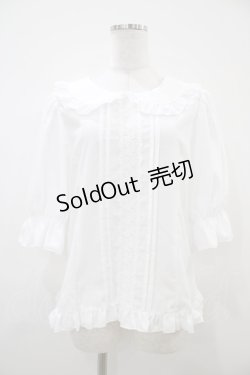 画像1: heavenlygarden / サマーブラウス Free オフ H-25-10-16-053-0-BL-NS-ZH