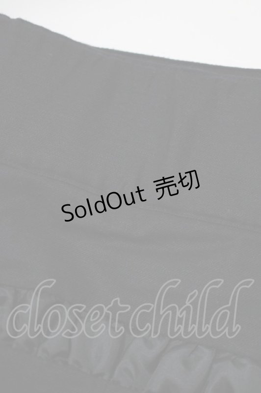 画像4: alice auaa / 裾チュールバルーンスカート 3（約9号） 黒 H-25-10-16-1034-AA-SK-KB-ZH (4)